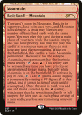 Mountain (SLD-257) - Secret Lair Drop