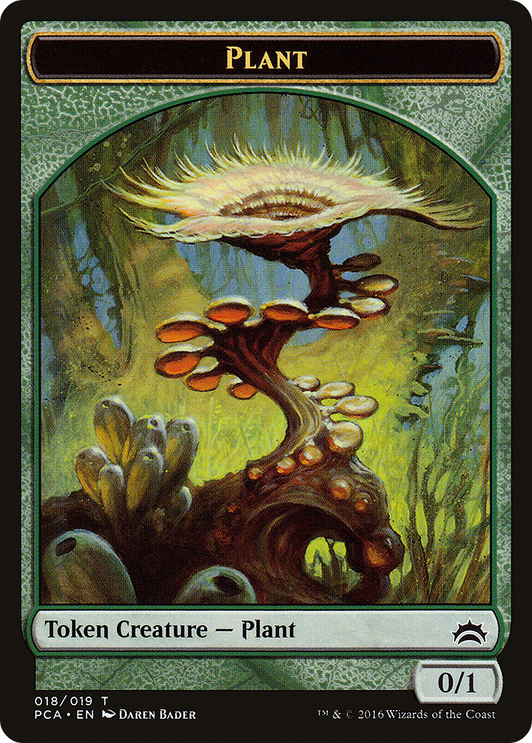 Plant (PCA-018) - Planechase Anthology Tokens