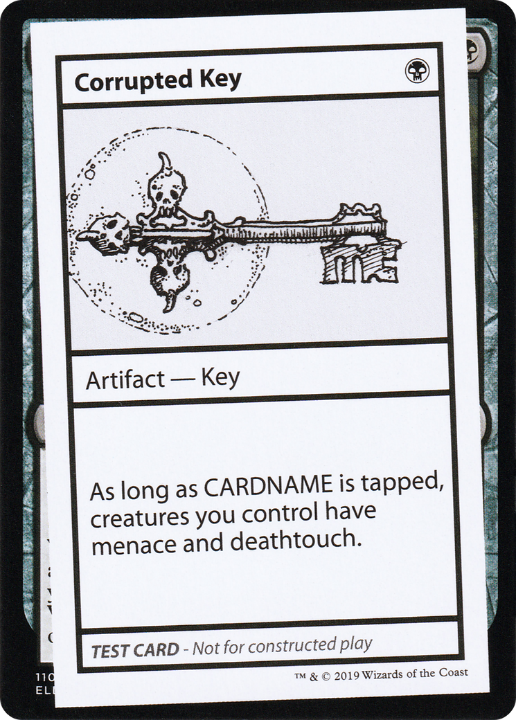 Corrupted Key (CMB1-039) - Mystery Booster Playtest Cards 2021