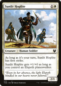 Sunlit Hoplite (THB-273) - Theros Beyond Death
