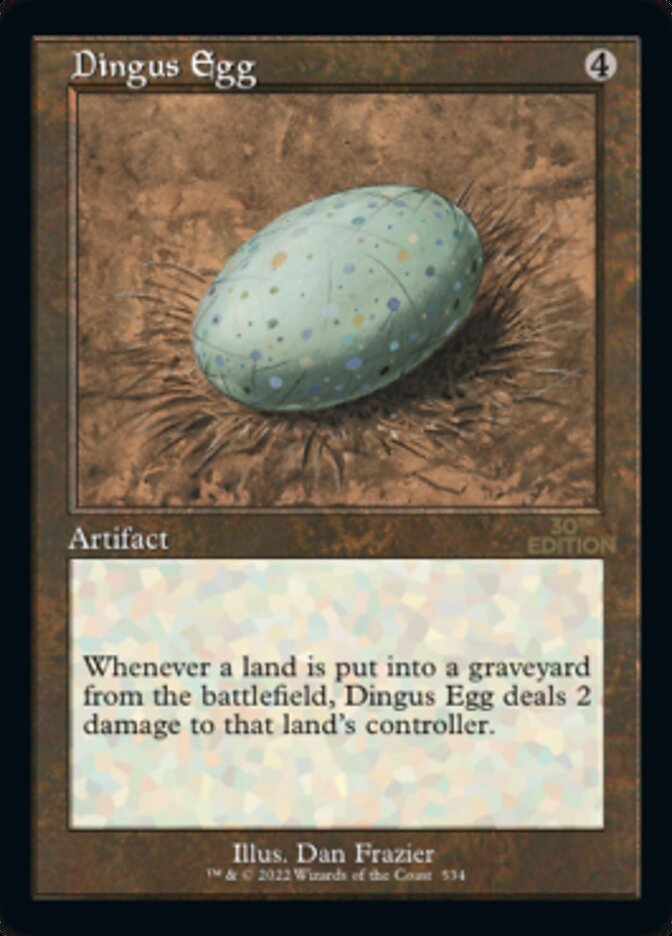 Dingus Egg (Retro Frame) (30A-534) - 30th Anniversary Edition