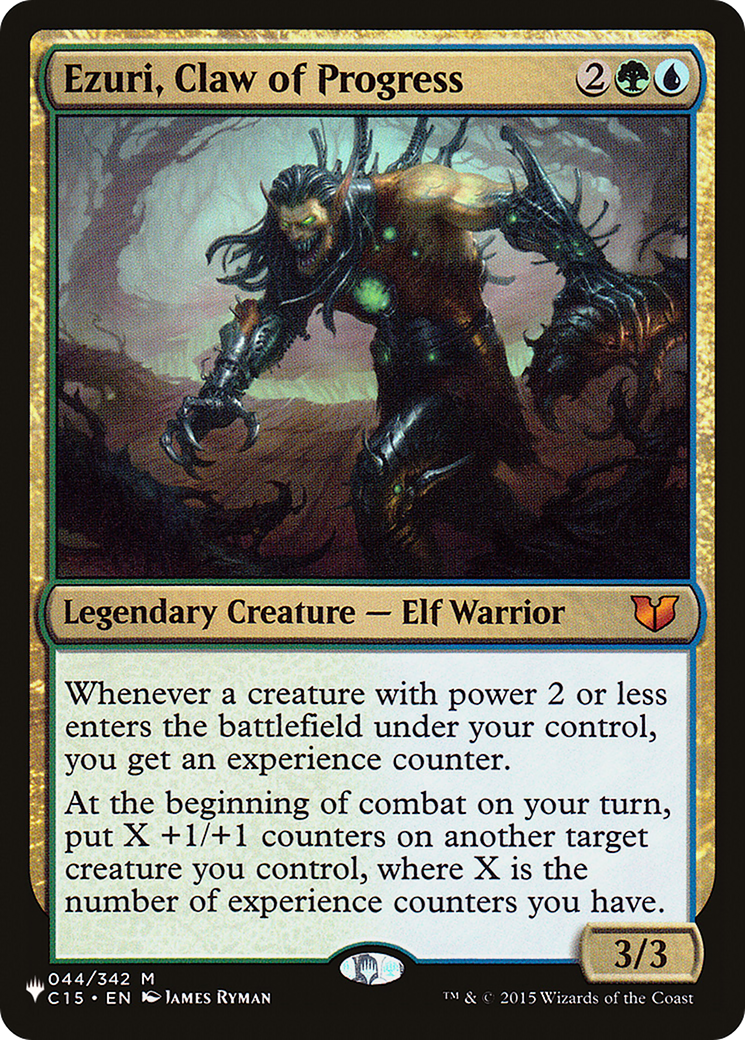 Ezuri, Claw of Progress (LIST-C15-44) - The List