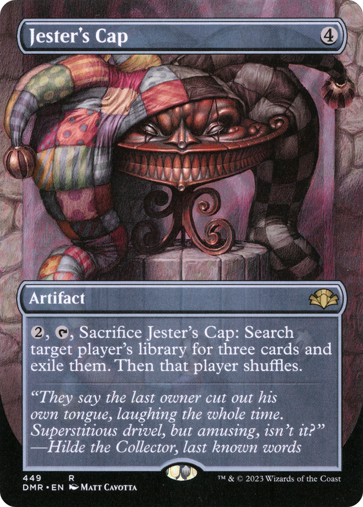 Jester's Cap (Borderless) (DMR-449) - Dominaria Remastered (Borderless)