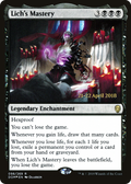 Lich's Mastery (PRE-98S) - Dominaria Promos Foil