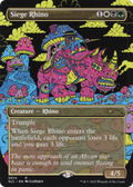 Siege Rhino (SLC-2014) - Secret Lair 30th Anniversary Countdown Kit (Borderless)