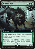 Wicked Wolf (ELD-374) - Throne of Eldraine: (Extended Art)