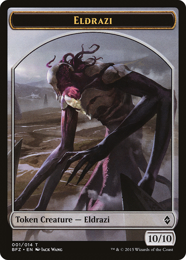 Eldrazi (BFZ-001) - Battle for Zendikar Tokens