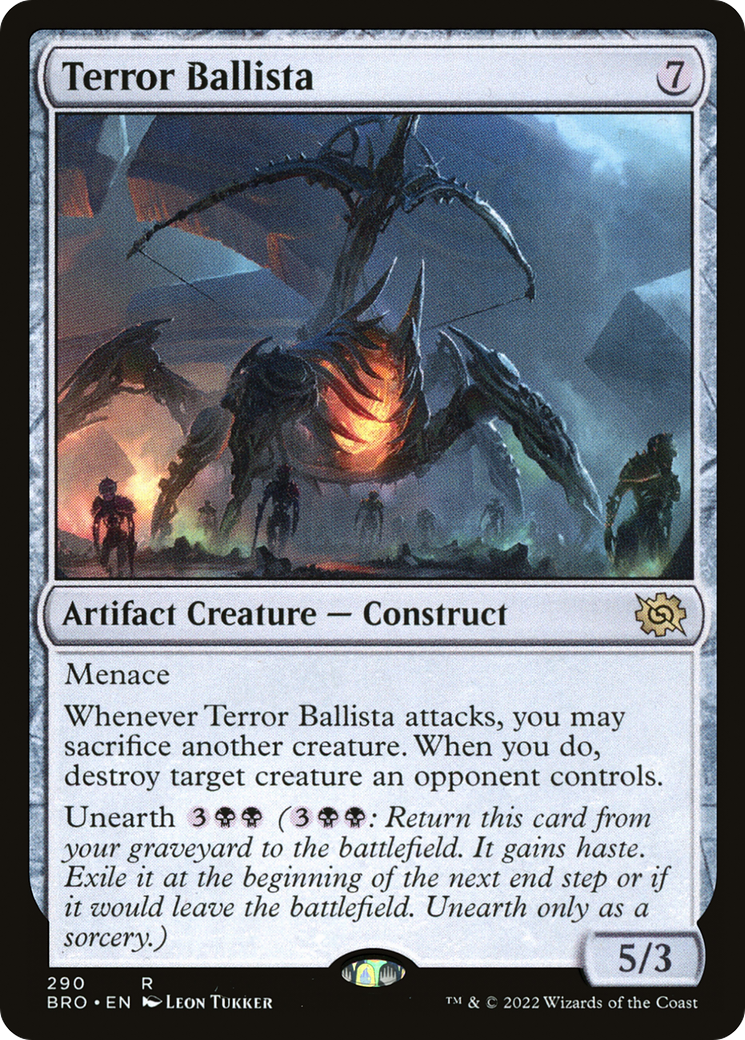 Terror Ballista (BRO-290) - The Brothers' War