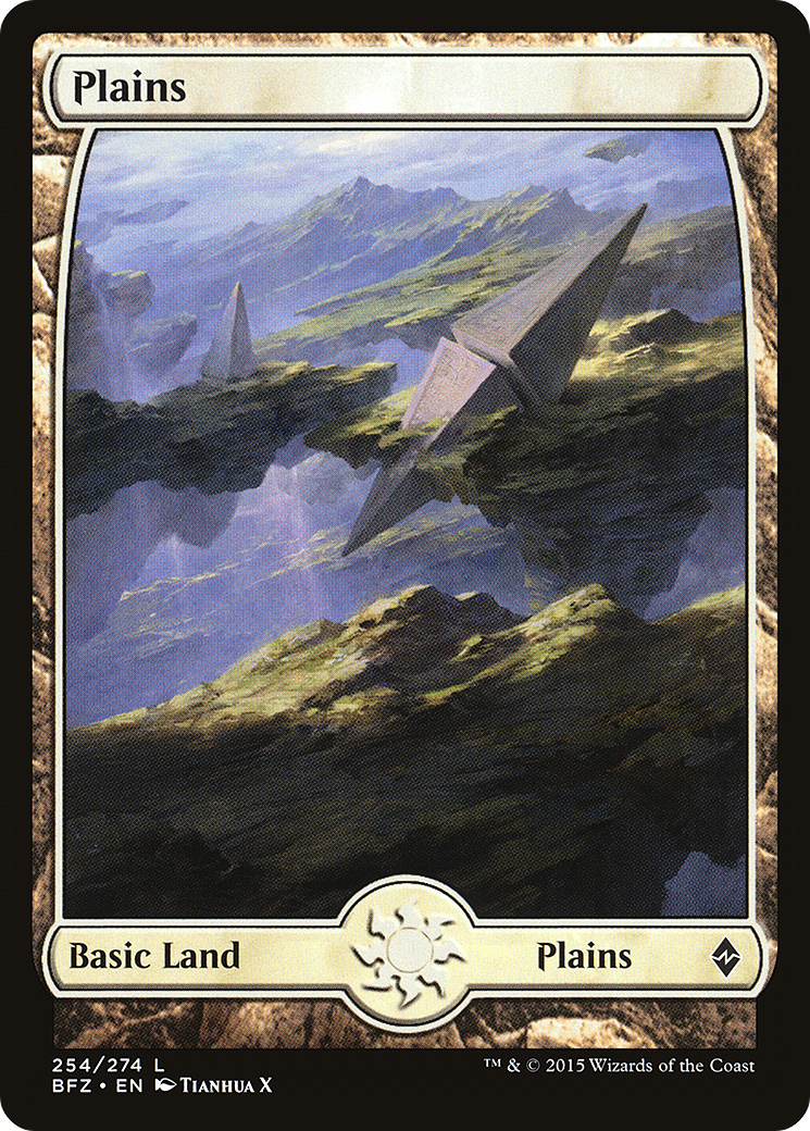 Plains (BFZ-254) - Battle for Zendikar Foil