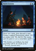 Stern Lesson (BRO-064) - The Brothers' War Foil