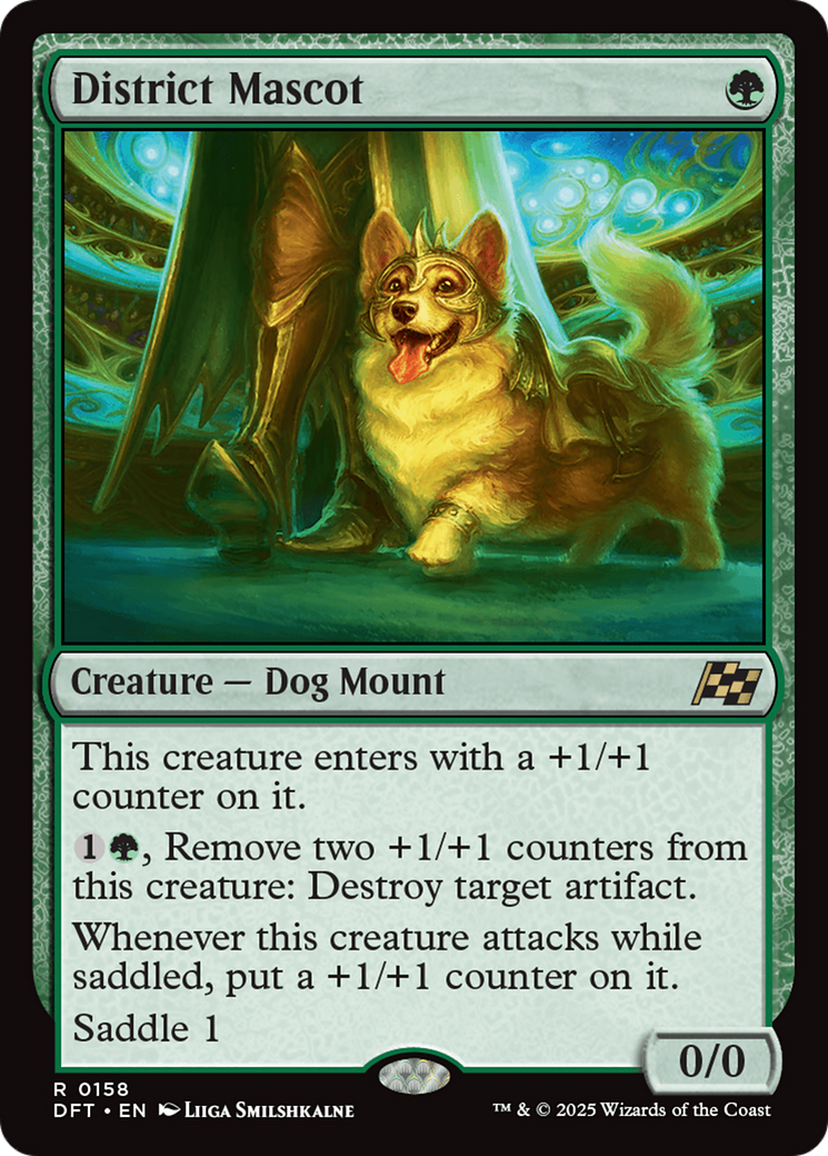 District Mascot (DFT-158) - Aetherdrift Foil