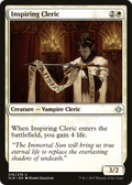 Inspiring Cleric (XLN-016) - Ixalan Foil