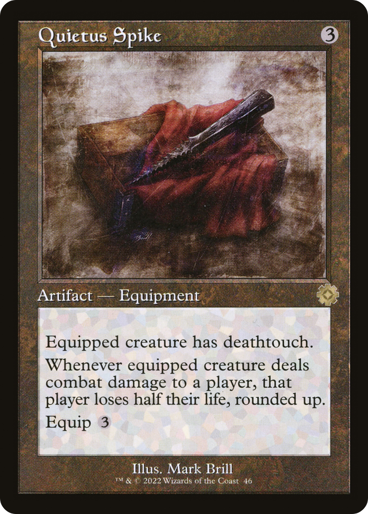 Quietus Spike (BRR-046) - The Brothers' War Retro Artifacts
