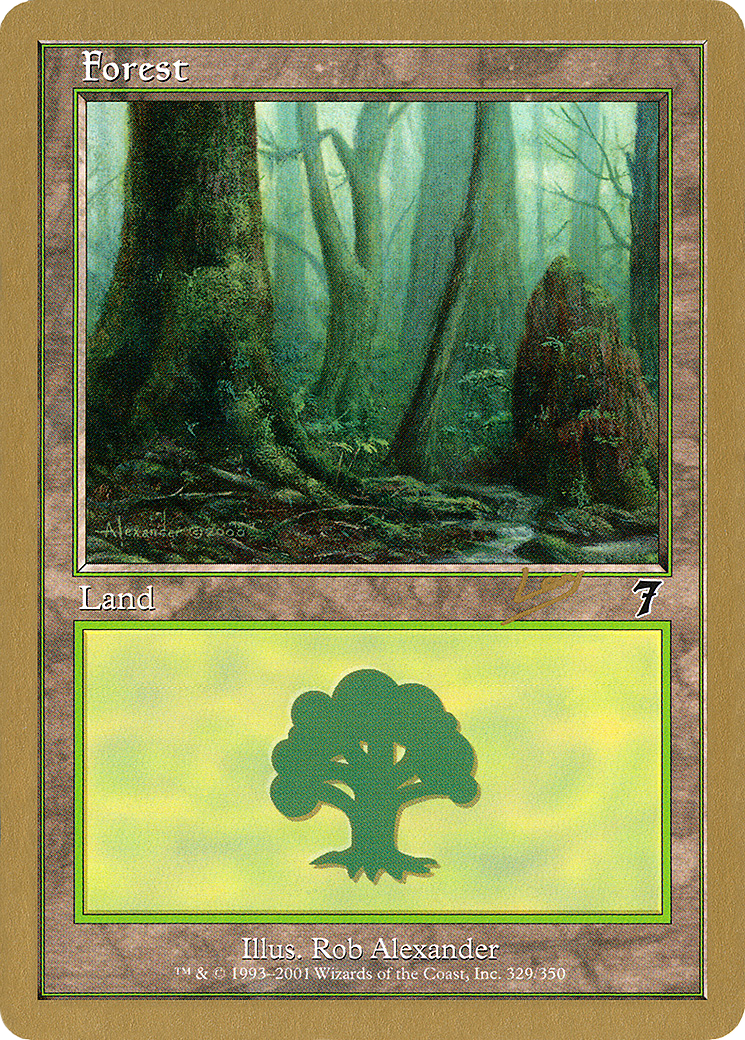 Forest (WCD-RL329) - World Championship Decks 2002