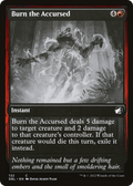 Burn the Accursed (DBL-132) - Innistrad: Double Feature Foil