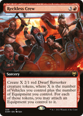 Reckless Crew (KHM-359) - Kaldheim: (Extended Art)