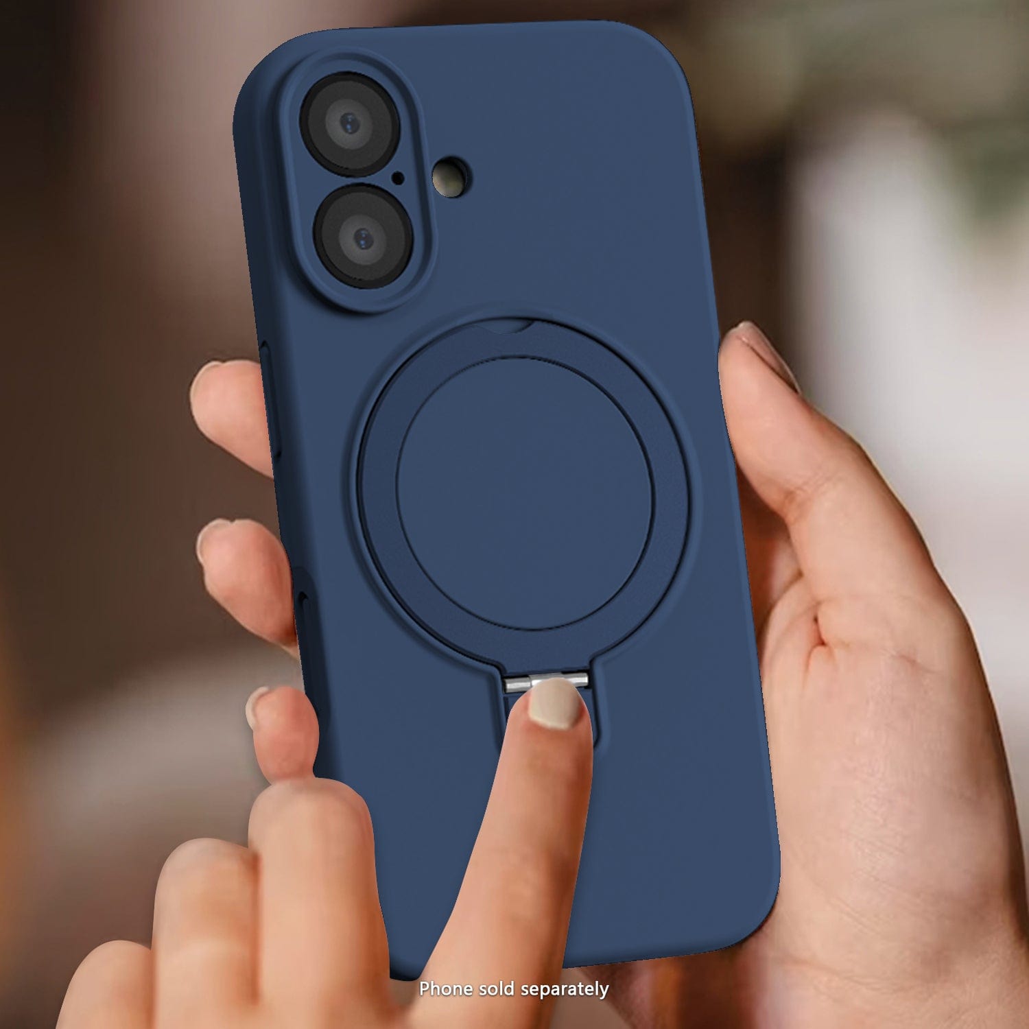 iPhone 17 Case - Silicone Kickstand MagSafe | Venture Series