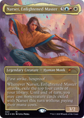 Narset, Enlightened Master (SLD-053) - Secret Lair Drop (Borderless) Foil