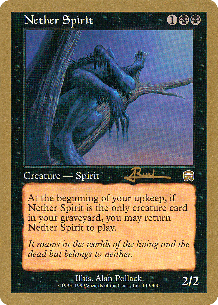 Nether Spirit (WCD-AR149) - World Championship Decks 2001