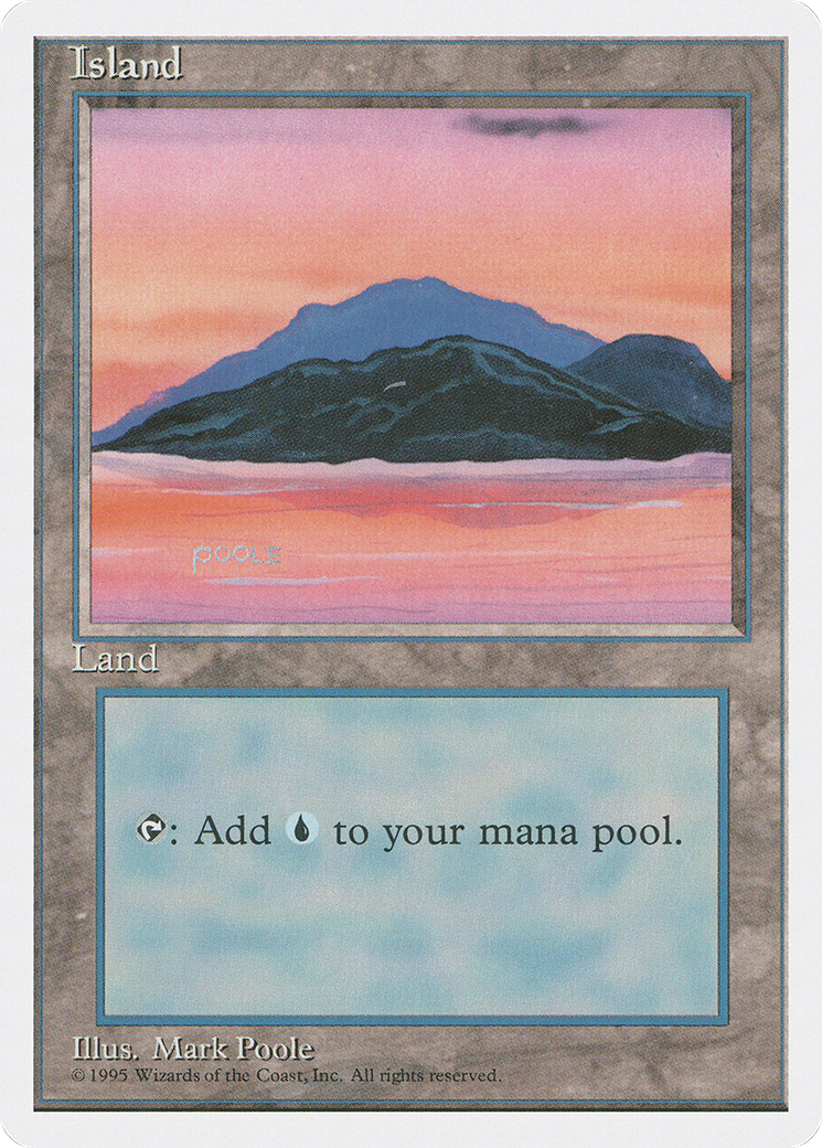 Island (4ED-180) - Fourth Edition