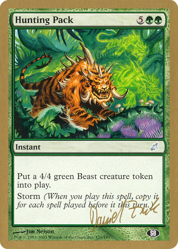 Hunting Pack (WCD-DZ121SB) - World Championship Decks 2003