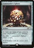 Commander's Sphere (JDG-004) - Judge Gift Cards 2018 Foil
