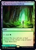 Barkchannel Pathway // Tidechannel Pathway (PRE-251S) - Kaldheim Promos Foil