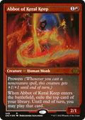 Abbot of Keral Keep (2X2-446) - Double Masters 2022 Foil