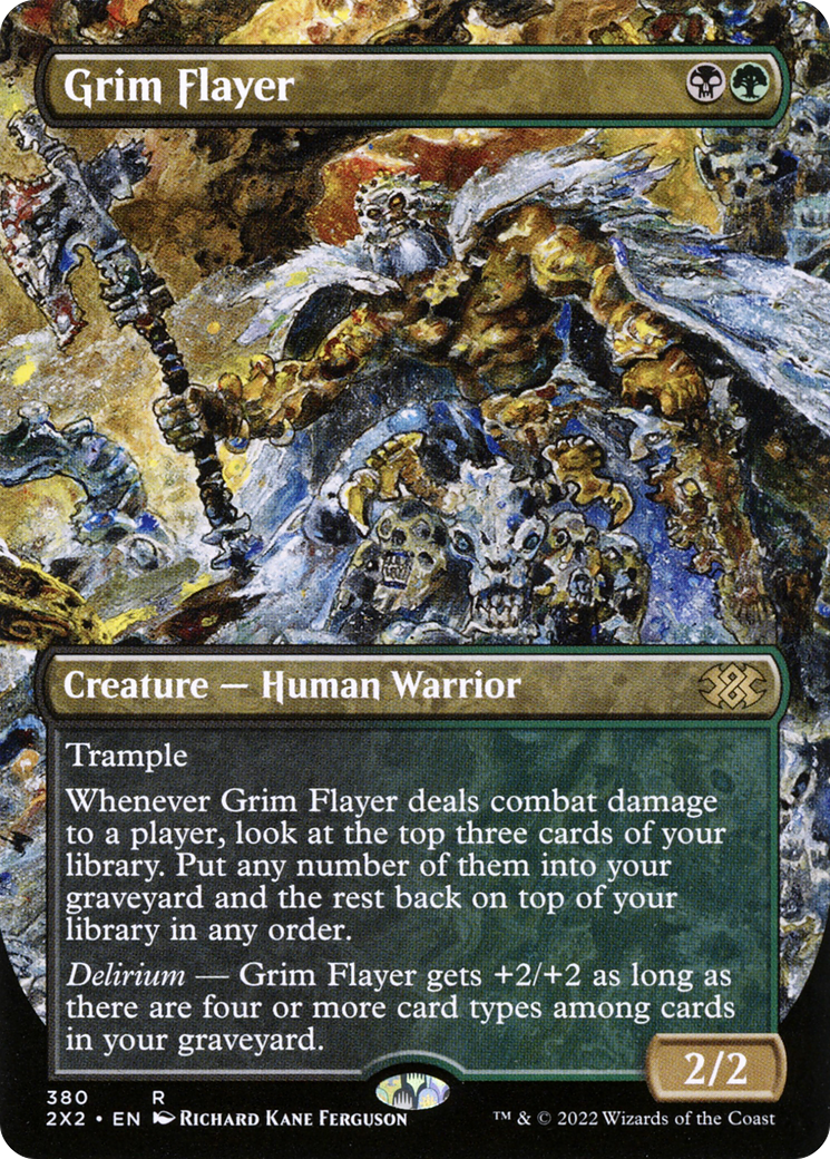 Grim Flayer (2X2-380) - Double Masters 2022 (Borderless)
