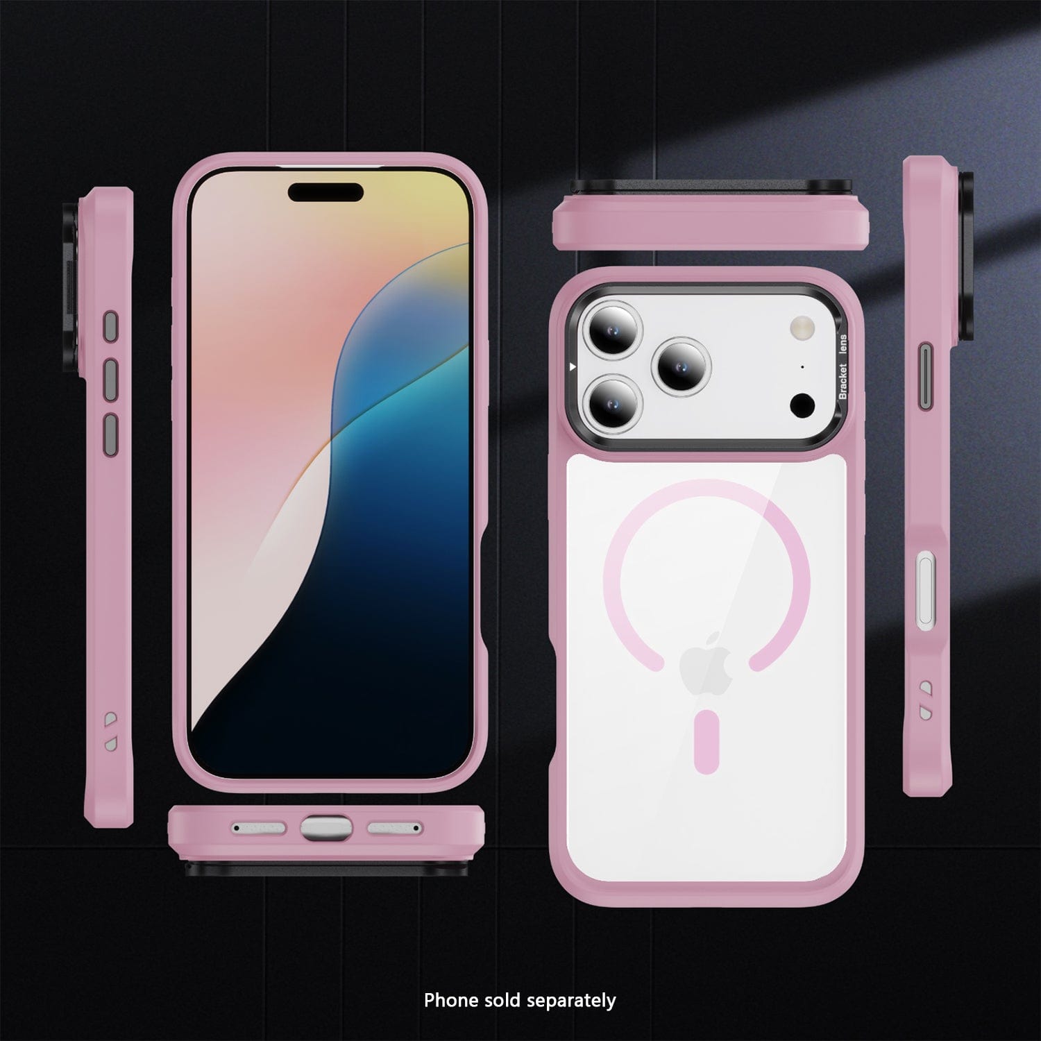 iPhone 17 Pro Max Clear Back Case - Durable, Kickstand, MagSafe | Raider ArmorPro Series