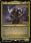 Sedris, the Traitor King (2X2-537) - Double Masters 2022 Etched Foil