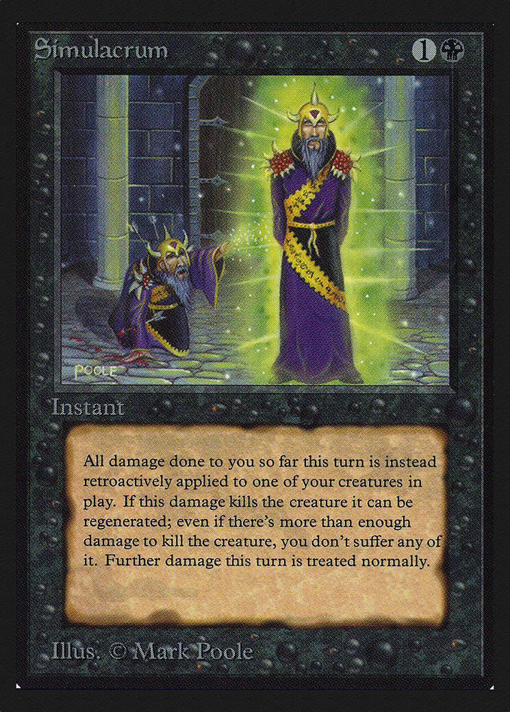 Simulacrum (IED-129) - Intl. Collectors' Edition