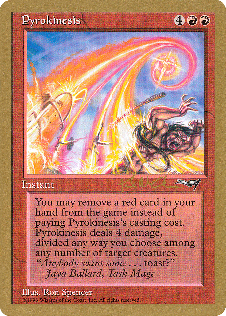 Pyrokinesis (WCD-PM78) - World Championship Decks 1997