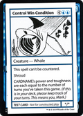 Control Win Condition (CMB1-019) - Mystery Booster Playtest Cards 2021