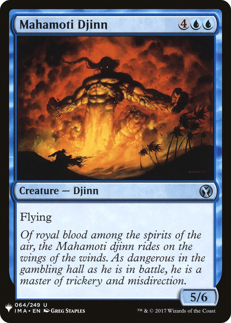 Mahamoti Djinn (LIST-IMA-64) - The List