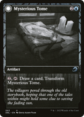 Mysterious Tome // Chilling Chronicle (DBL-063) - Innistrad: Double Feature: (Double Faced Transform) Foil