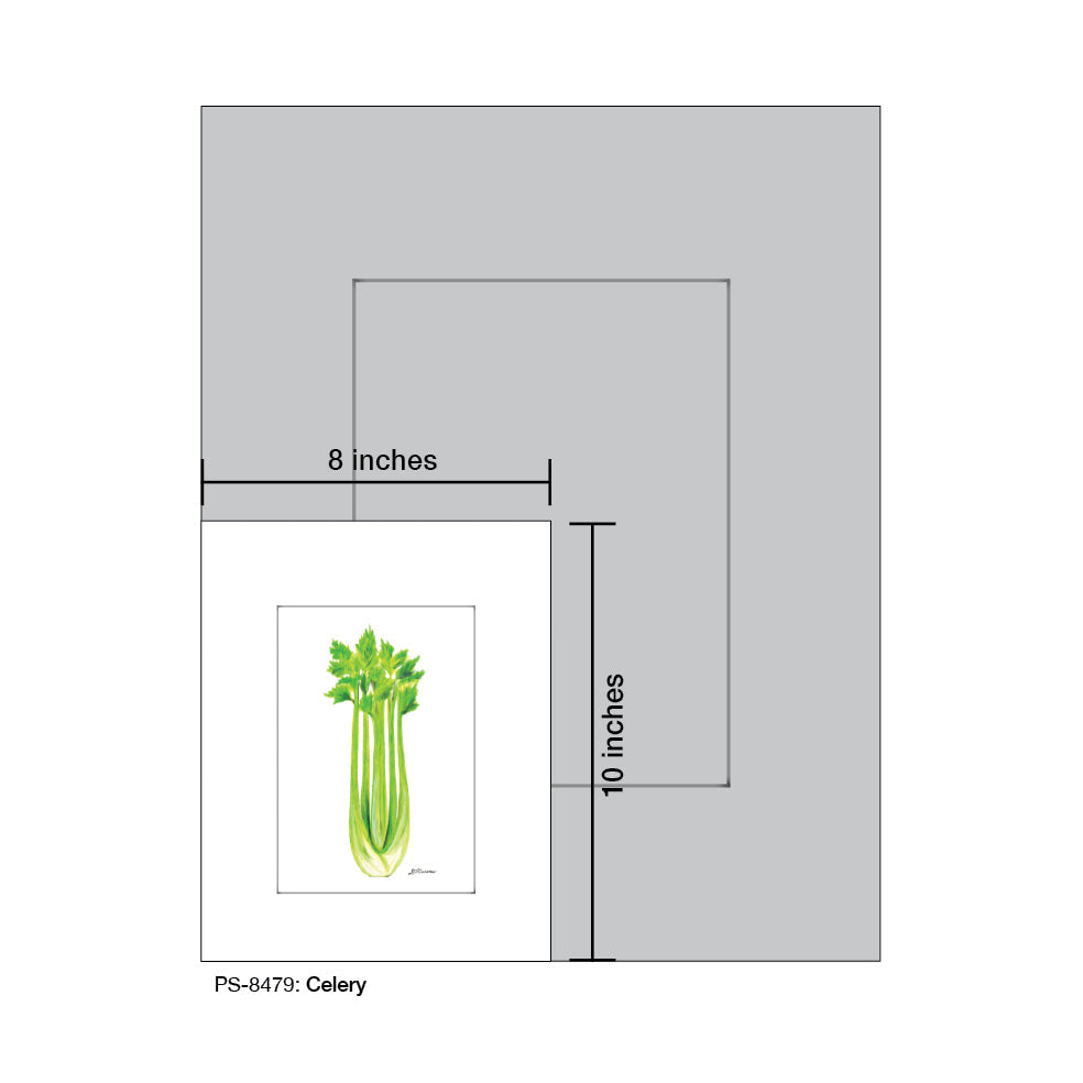 Celery, Print (#8479D)