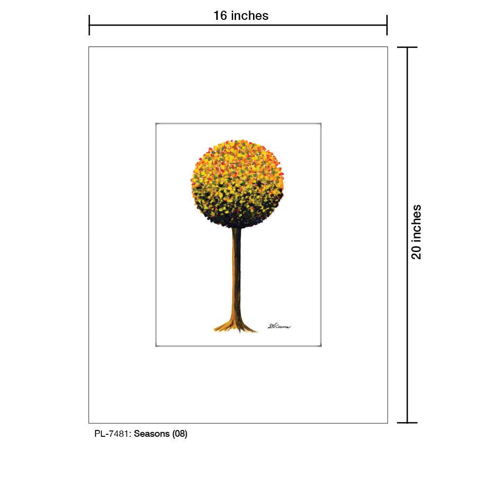 Seasons (08), Print (#7481A)