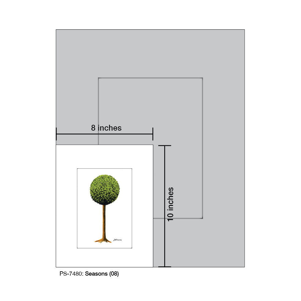 Seasons (08), Print (#7480B)