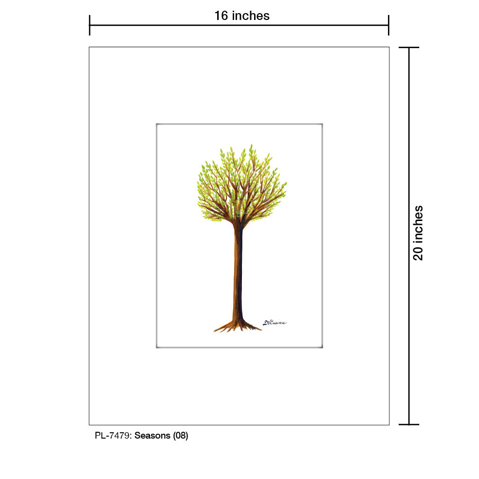 Seasons (08), Print (#7479A)