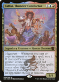 Zaffai, Thunder Conductor (C21-004) - Commander 2021 Display Commanders Etched Foil