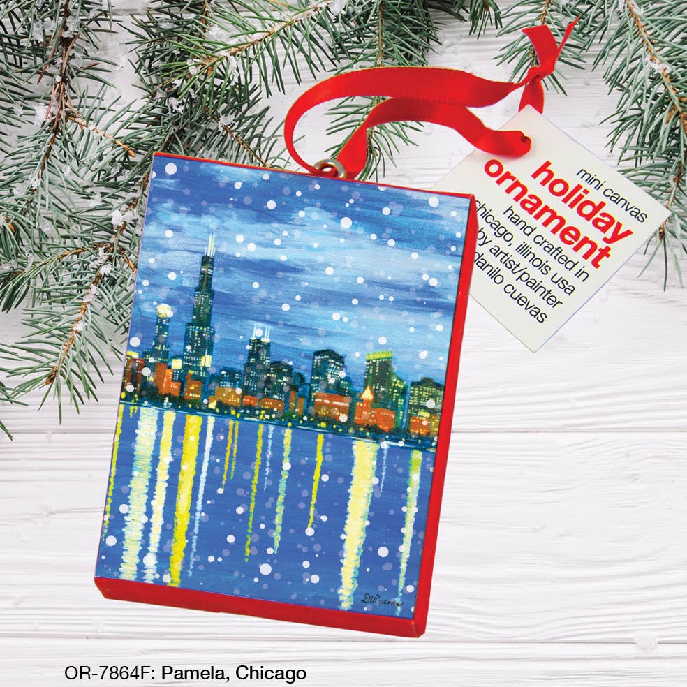 Chicago Pamela Skyline, Ornament (OR-7864F)