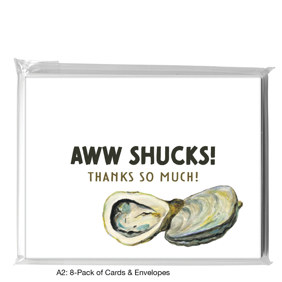 Oysters, Greeting Card (#8448A)