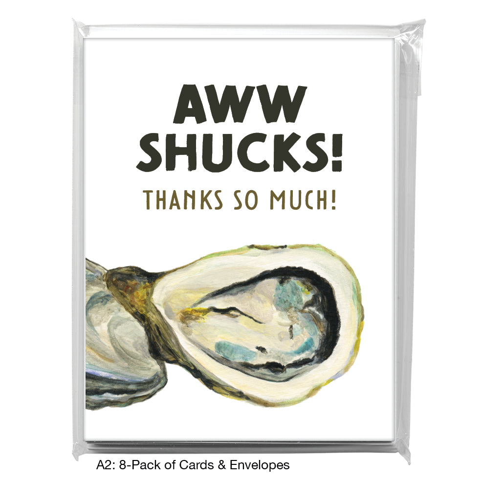 Oysters, Greeting Card (#8448AA)