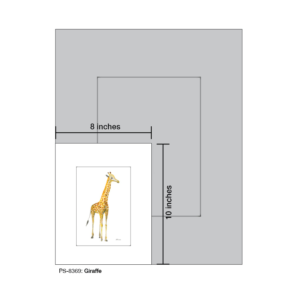 Giraffe, Print (#8369A)
