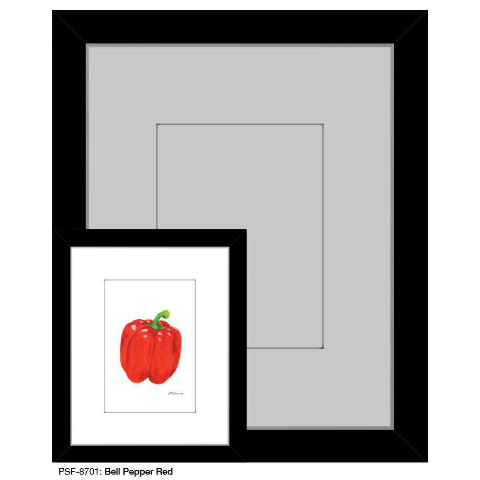 Bell Pepper Red, Print (#8701A)