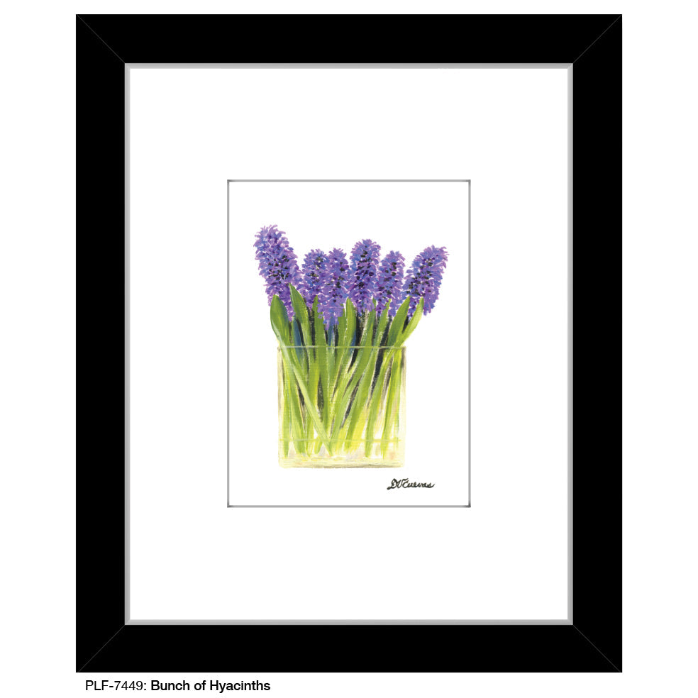 Bunch of Hyacinths, Print (#7449A)