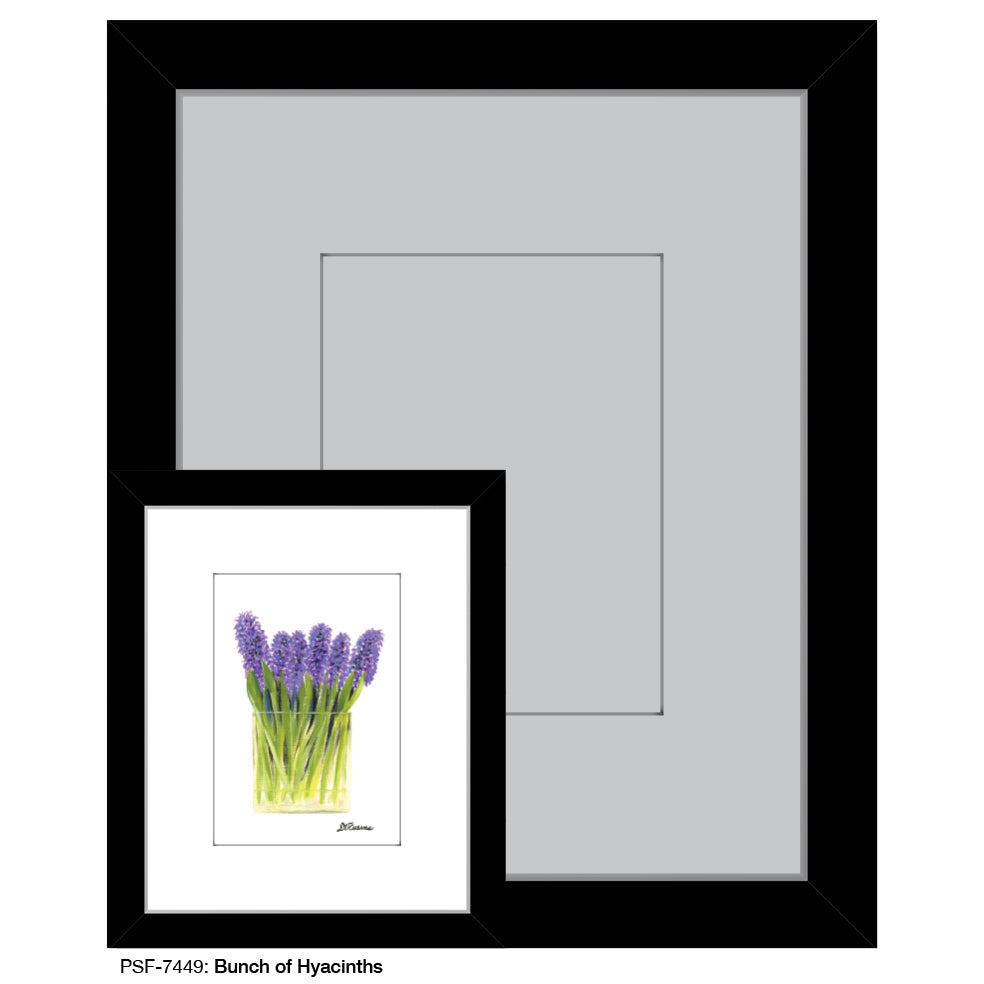 Bunch of Hyacinths, Print (#7449A)