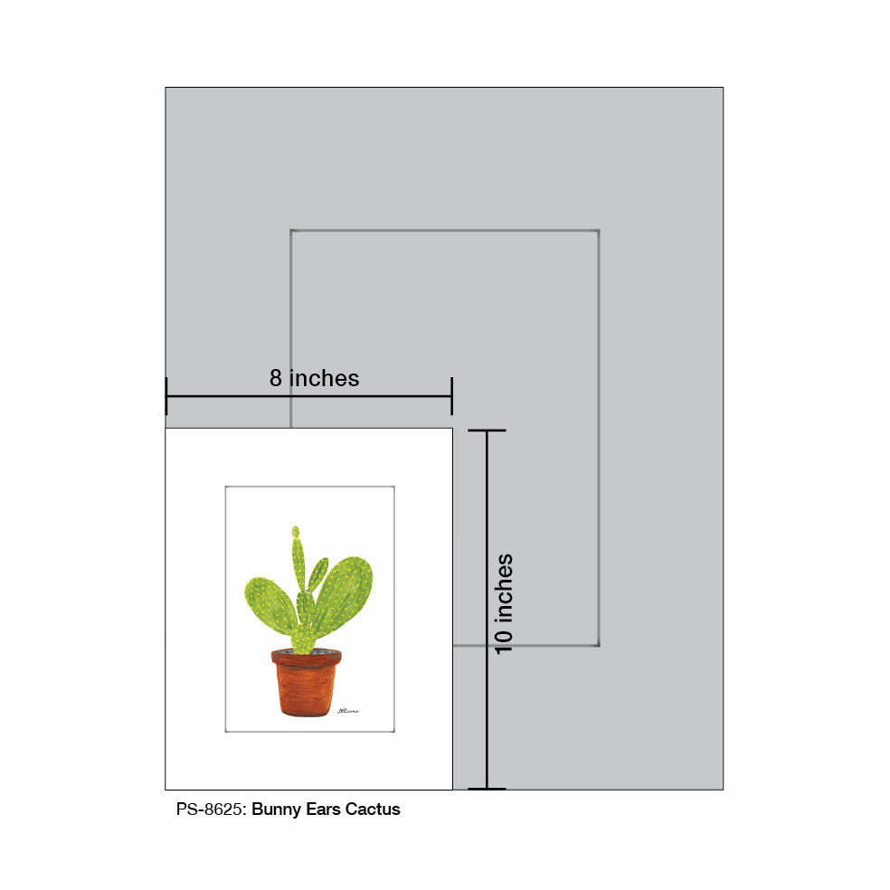 Bunny Ears Cactus, Print (#8625A)