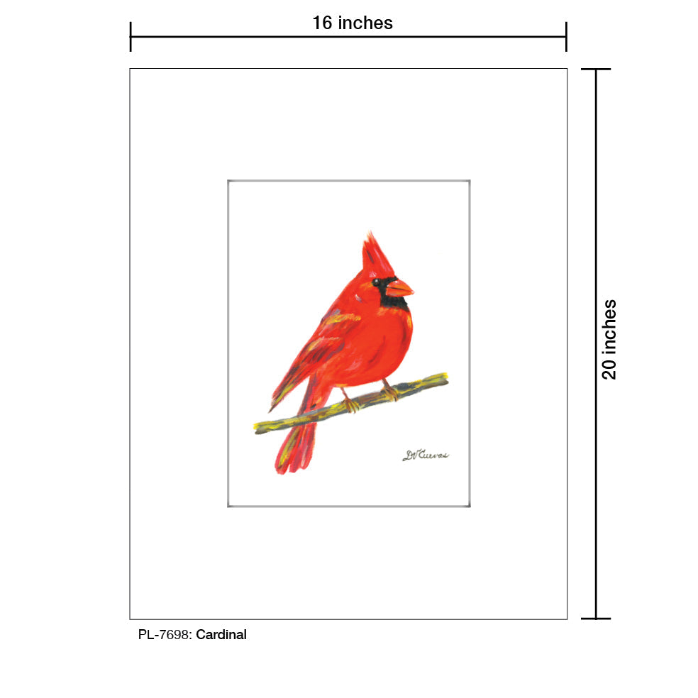 Cardinal, Print (#7698C)